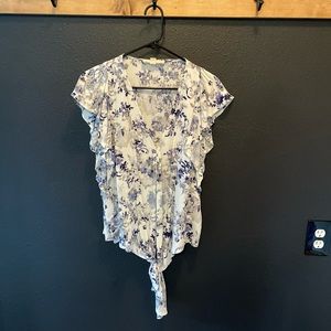 Love stitch Floral Blouse